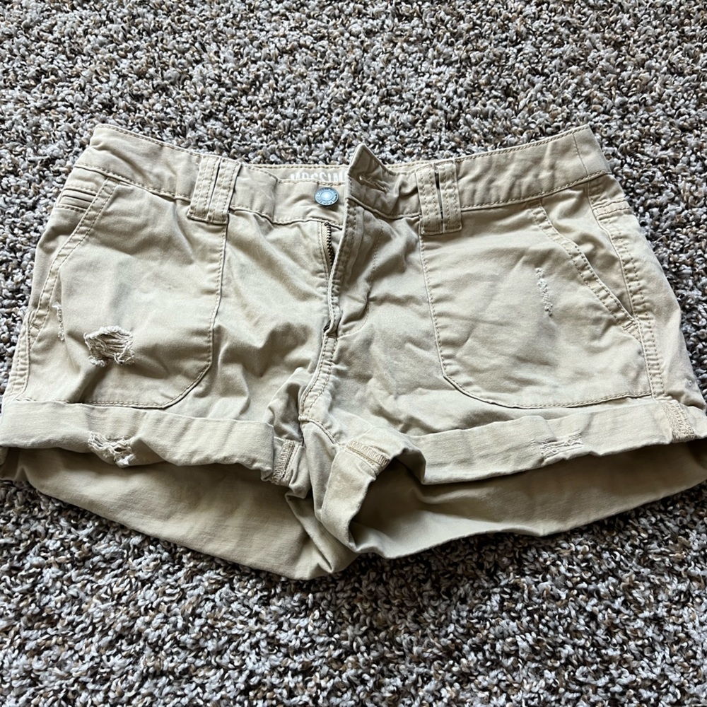 Mossimo Khaki Shorts - 0